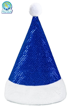 CAPPELLO NATALE LUSSO PAILLETTES ROYAL